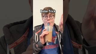 I know this looks goofy but I’m posting anyways #boba #magictrick