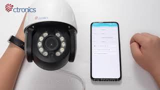 Connect the camera via wifi