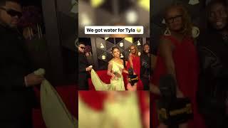 We Gave Tyla Water on The Red Carpet 