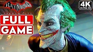 BATMAN ARKHAM CITY Gameplay Walkthrough Part 1 FULL GAME [4K 60FPS PC] - No Commentary