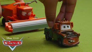 Lightning McQueen and Mater's Escape from Frank! | Pixar Cars