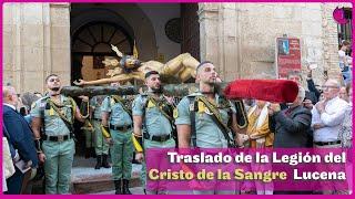 Traslado de la Legión Cristo de la Sangre LUCENA (1º parte)