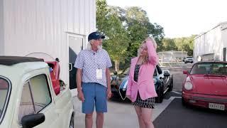 Grand Motoring Hangar Night Interview with Jeff Lane and Christine O'Neill