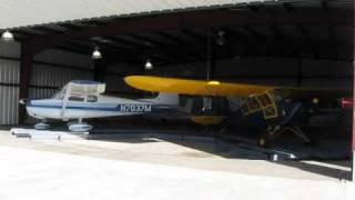 Aircraft hangar "space saving" carousel system