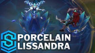 Porcelain Lissandra Skin Spotlight - Pre-Release - League of Legends