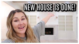 FINAL WALK THROUGH THE NEW HOUSE | Tara Henderson