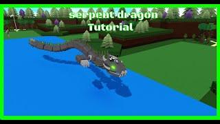 serpent dragon tutorial | build a boat for treasure | tutorial