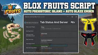 BLOX FRUITS Script | Banana Cat Hub | AUTO PREHISTORIC ISLAND | AUTO BLAZE EMBER [KEY]