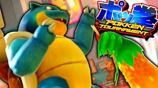 Blastoise (Jukem) VS Decidueye/Mewtwo (Munster) – Grinding Sets in Pokken Tournament DX