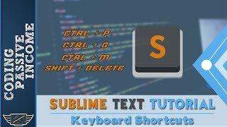 Sublime Text Tutorial: Keyboard Shortcuts