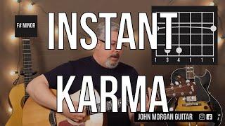 How to Play "Instant Karma" by John Lennon