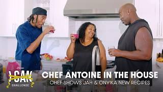 Bigg Jah & Onyika Learn How to Prepare Raw Vegan Meals with Chef Antoine  #ICAN | EP. 12