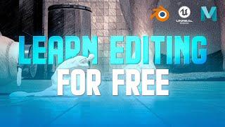 How To Learn Editing For FREE ( 2D, 3D Software's)