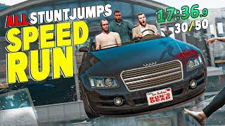 Racing the Clock: GTA V All Stunt Jumps Speedrun Challenge! - #2