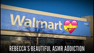 ASMR Shopping Walmart for Valentines! (Whispered version) Cool footstep sounds in boots!