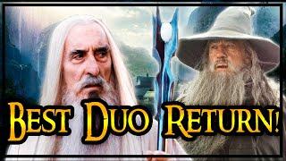 Gandalf and Saruman Best Friends l Dagor Dagorath Mod l Lotr Bfme 2 Rotwk.  سيد الخواتم