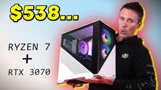 Here's a $550 GAMING PC with an RTX 3070 AND a Ryzen 7...!