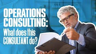 OPERATIONS CONSULTING :What does this CONSULTANT do? | Simplicity Consultancy