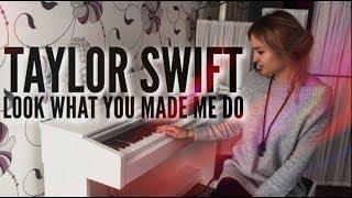 Look what you made me do + TUTORIAL | ОБУЧЕНИЕ (piano cover | LeroMusic)