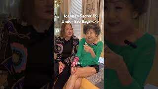 At 91, my mom Joanne uses Restorsea PRO Firming Eye Serum to reduce the look of under eye bags.