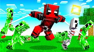 PLAYING as DEADPOOL in MINECRAFT! (superhero)