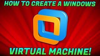 How to create a windows virtual machine [VMWare]