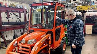 Custom Fabricated Tractor Cab // Kubota BX2670