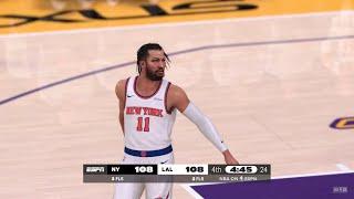 LAKERS vs KNICKS FULL GAME HIGHLIGHTS MARCH 6, 2025 NBA FULL GAME HIGHLIGHTS TODAY 2K25