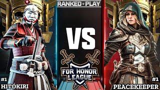 NUMBER 1 RANKED PEACEKEEPER VS NUMBER 1 RANKED HITOKIRI!