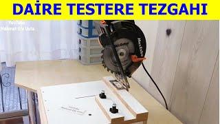 Making a Cutting Bench with a Circular Saw