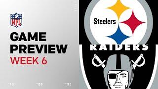 Pittsburgh Steelers vs. Las Vegas Raiders | 2024 Week 6 Game Preview