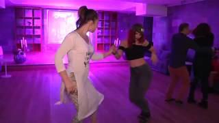 Magda Liuzza and Dasha Elizarova. Bachata. Mamita Party. Moscow