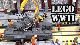 LEGO WWII Tank Factory | BrickFair Virginia 2017