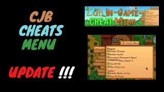 CJB Cheats Menu ( UPDATE !) | Stardew Valley 1.5.6 | Updated Tutorial 2022