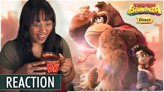 This is SO CUTE! ‣ Donkey Kong Bananza Direct REACTION!