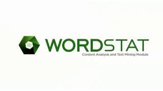 Creating a WordStat Project from a List of Documents