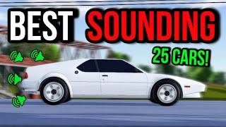 BEST SOUNDING CARS in Greenville! (Greenville Roblox)