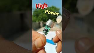 Powerful Laser Light Experiment | High-Intensity Laser Beam Test  #shorts #science
