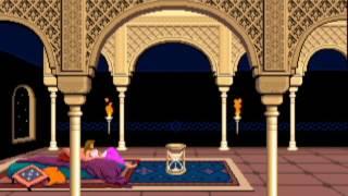 Prince of Persia (1989, PC) - complete game walkthrough, ALL mega potions!