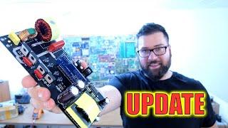 Pure Sine Inverter Update - 500W, fuse, bleeding resistors and more