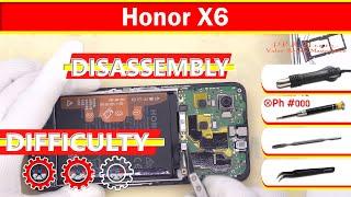 Honor X6 VNE-LX1 Disassembly in detail Take apart