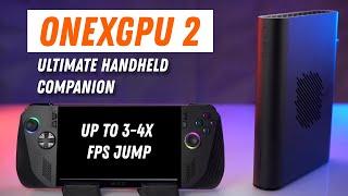 Power up your ALLY X,  Legion Go, or most other handhelds. Onexgpu is here!