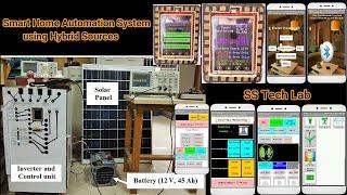 Smart Home Automation with Hybrid Sources | Ss Tech Lab | Shubham #engineeringprojects #nitgoa