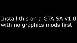 How To Install GTA SA DirectX 2.0