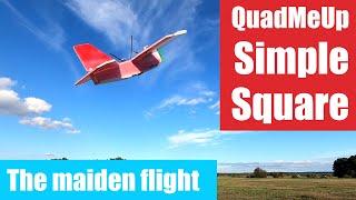 DIY Depron Airplane Maiden  - QuadMeUp Simple Square