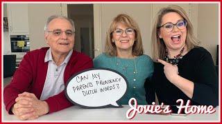 DIFFICULT Dutch Words - Can My Parents Say Them (hilarious)?! - Jovie's Home