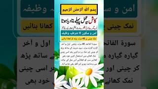 Powerful Wazifa for All Problems, Hajat & Peace at Home #ubqari #shorts #trending #youtubeshorts