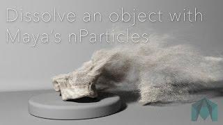 Maya - Basic Particle Dissolve Effect