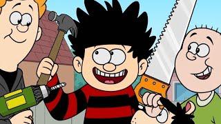 Homemade Waterslide? | Dennis the Menace and Gnasher | Full Episode Compilation | S04 E42-44 | Beano