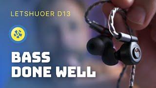 Letshuoer D13 REVIEW! BASS done well